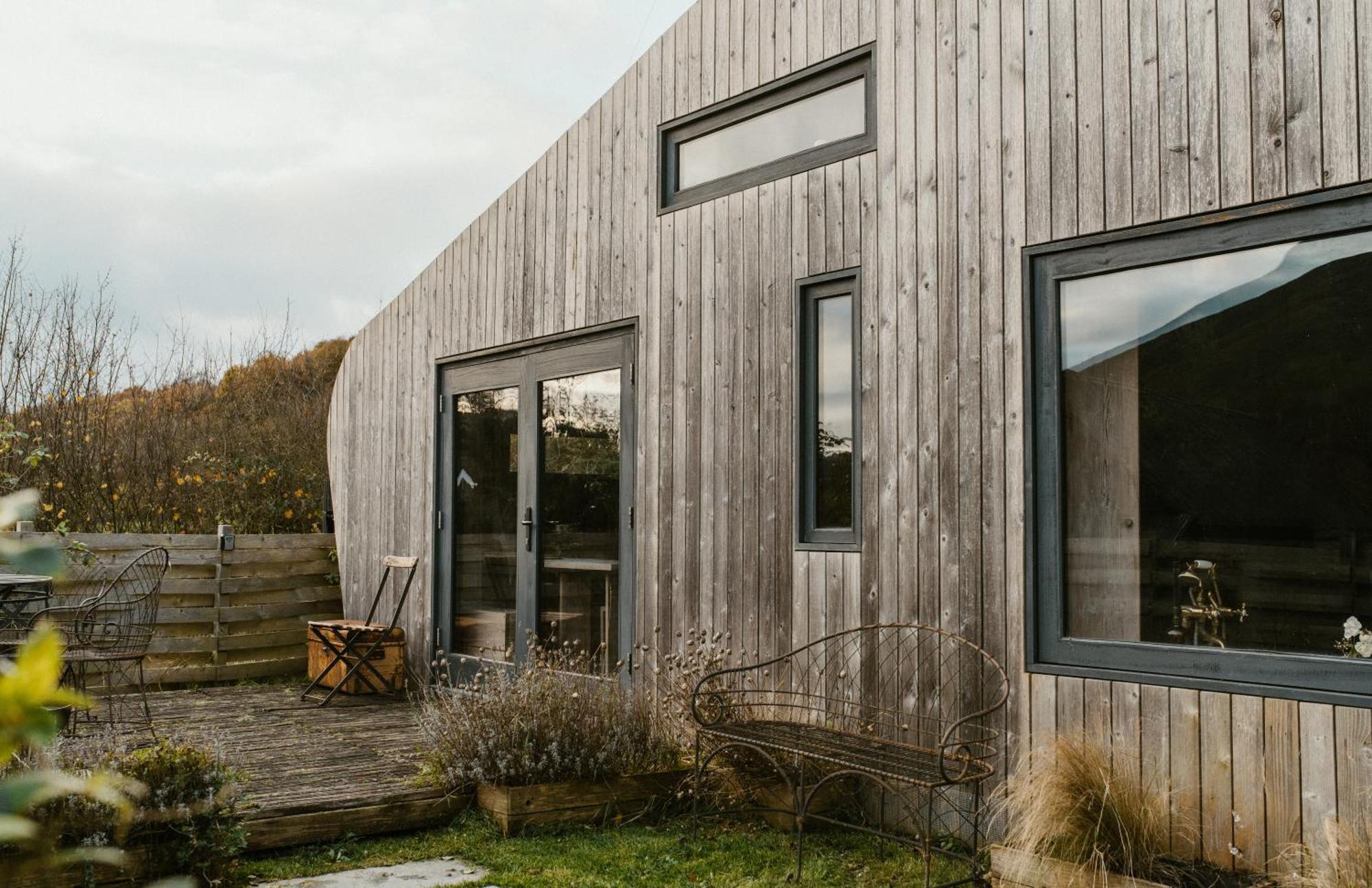 Two Unique Cabins Wrapped In Beautiful Welsh Scenery Presteigne Exteriör bild
